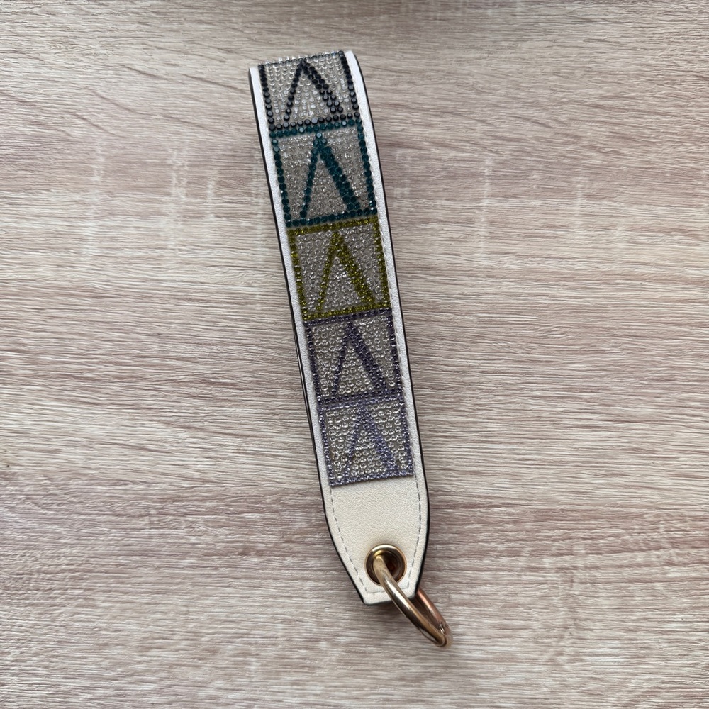 Victoria's Secret bedazzled strap keychain
